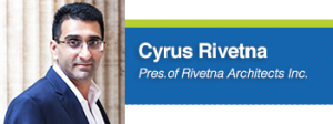 Cyrus Rivetna, Architecture Graduate Student